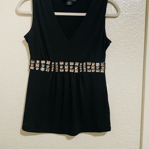 New Beautiful black top for women XS size. Nice out wear top